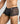 Men's Mesh Lace Pouch Trunk-MBL84-BlackLace-SM-3