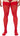 Mens Mesh Thigh Highs CandyMan 99533 - CandyMan_99533_Red_Only Size - 5