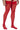 Thigh Highs - Mens Mesh Thigh Highs CandyMan 99533 - Only Size - Red - CandyMan_99533_Red_Only Size - CandyMan - 4