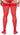 Thigh Highs - Mens Mesh Thigh Highs CandyMan 99533 - Only Size - Red - CandyMan_99533_Red_Only Size - CandyMan - 6