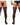 Thigh Highs - Mens Mesh Thigh Highs CandyMan 99735 - S/M - Black - CandyMan_99735_Black_S/M - CandyMan - 2