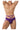 Mens Mesh Thongs CandyMan 99640 - CandyMan_99640_Purple_S/M - 1