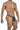 Mens Mesh Thongs CandyMan 99801 - CandyMan_99801_Black_S/M - 4
