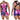 Bodysuit - Mens Muscle Onesie Bodysuit CandyMan 99796 - S/M - Magenta - CandyMan_99796_Magenta_S/M - CandyMan - 2