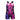 Bodysuit - Mens Muscle Onesie Bodysuit CandyMan 99796 - S/M - Magenta - CandyMan_99796_Magenta_S/M - CandyMan - 5