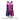 Bodysuit - Mens Muscle Onesie Bodysuit CandyMan 99796 - S/M - Magenta - CandyMan_99796_Magenta_S/M - CandyMan - 8