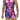 Bodysuit - Mens Muscle Onesie Bodysuit CandyMan 99796 - S/M - Magenta - CandyMan_99796_Magenta_S/M - CandyMan - 1