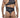 Mens One Shoulder Bodysuit CandyMan 99783 - S/M - Black - CandyMan_99783_Black_S/M - 3