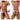 Jockstrap - Mens One Side Mesh Jockstrap PPU 2308 - S - Orange - PPU_2308_Orange_S - PPU - 2