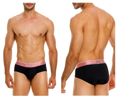 Mens Oro Rosa Briefs Unico 24110101108 - S - 99 - Black - Unico_24110101108_99 - Black_S - 2