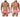 Mens PIK Angola Trunks Pikante 0976 - Pikante_0976_Pink_S - 2