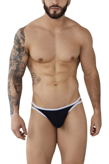 Mens PIK Novo Thongs Pikante 0983 - Pikante_0983_Black_S - 1