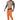 Athletic Pants - Mens PIK Sonar Athletic Pants Pikante 1271 - S - Orange - Pikante_1271_Orange_S - Pikante - 4