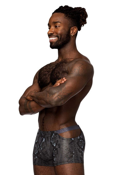 Mens S - naked Pouch Short Male Power 153 - 282 - Male Power_153 - 282_Black - Blue_S - 1