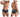 Mens Side - Tie Trunks CandyMan 99820 - S/M - Black - CandyMan_99820_Black_S/M - 2