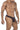 Mens Sports Mesh Thongs CandyMan 99767 - CandyMan_99767_Black_S/M - 4