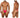 Mens Tulle Mesh Thongs Xtremen 91189 - Xtremen_91189_Pink_S - 2