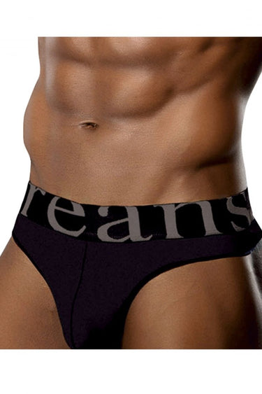 Mens Wide - band Thong Doreanse 1250 - BLK - Doreanse_1250 - BLK_Black_S - 1