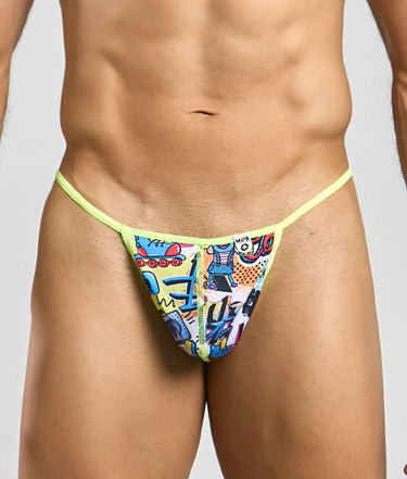 MOB Hipster T Thong Print-MBL62-Wow-S-10