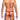 MOB Men's Lace Waist Thong - MBL29 - Red - LXL - 2