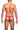 MOB Men's Lace Waist Thong - MBL29 - Red - LXL - 2