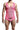 MOB Men's Sexy All Over Sheer Body Final Sale-MBL09-HotPink-SM-1