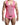MOB Men's Sexy All Over Sheer Body - MBL09 - HotPink - SM - 17