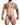 MOB Men's Sexy Microfiber G - String - MBL06 - RoyalOrange - SM - 12