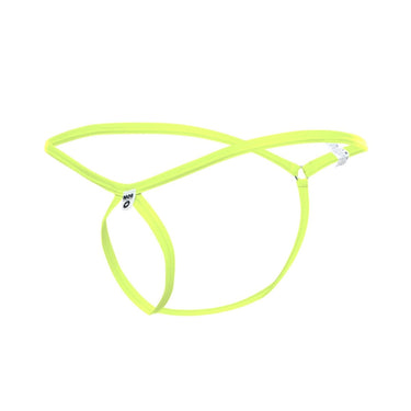 MOB Men's Tear Drop String Thong - MBL24 - MBL24 - Green - OS - 5