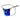 MOB Mirror G String - MBL43 - Blue - SM - 1