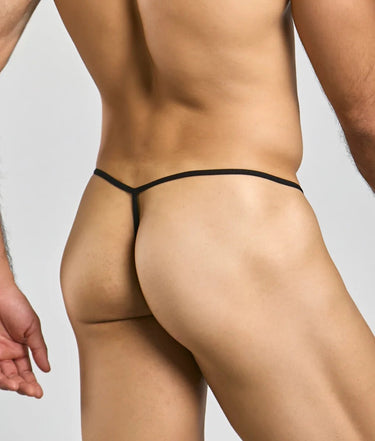 MOB Print G-String New-MBL59-BlackLace-SM-2