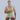 Men's neon green lace bodysuit lingerie with floral sheer design, part of the curated men's intimate collection.