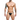 Men's black leather jockstrap with metal ring details – edgy and bold men's fetish underwear.