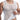 Close-up of male model wearing white mesh tank top from the Sexy Tank Tops collection.