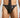 MOB Tuxedo Lace Thong