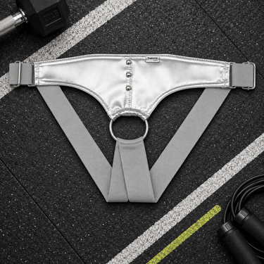 DNGEON C-ring Jockstrap-DMBL01-SilverMirror-OS-3