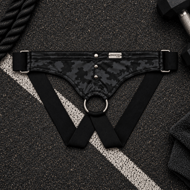 DNGEON C-ring Jockstrap Final Sale-DMBL01-Midnight-OS-2