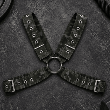 DNGEON CLASSIC CROSS HARNESS-DMBL12-Camo-OS-2