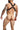Harness - DNGEON Cross C - ring Harness Animal - Zebra - OS - DMBL07 - Zebra - OS - DNGEON - 6
