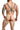 Harness - DNGEON Cross Chain Harness Animal - Zebra - OS - DMBL09 - Zebra - OS - DNGEON - 4