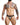 DNGEON Peekaboo Jockstrap Animal - DMBL04 - Zebra - OS - 1