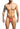 Thong - Joe Snyder Bulge Thong Holes - Coral - S - JSBUL02 - HolesCoral - S - Joe Snyder - 3