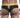 Boy Shorts - Joe Snyder Holes Mini Cheek - Black - M - Joe Snyder - Malebasics