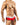 Boy Shorts - JSAW06 - Joe Snyder Activewear Mini Shorty - Red - S - JSAW06 - Red - S - Joe Snyder - 5