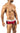 Boy Shorts - JSAW06 - Joe Snyder Activewear Mini Shorty - Wine - S - JSAW06 - Wine - S - Joe Snyder - 10