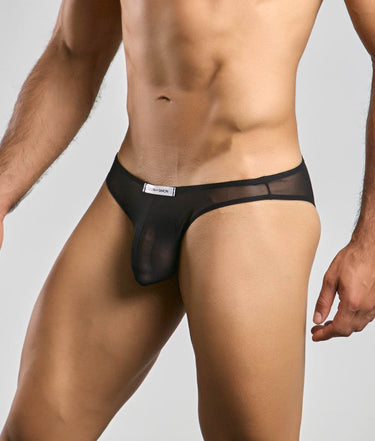 Justin + Simon Classic Mens Bikini Mesh-XSJ01-WhiteMesh-S-3
