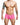 Lace Boxer Short Rose - MBL01 - HotPink - SM - 8