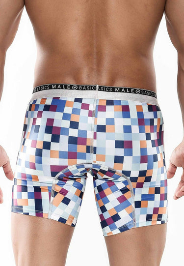 Malebasics Hipster Boxer Brief Pixels - MB202 - Pixels - S - 2