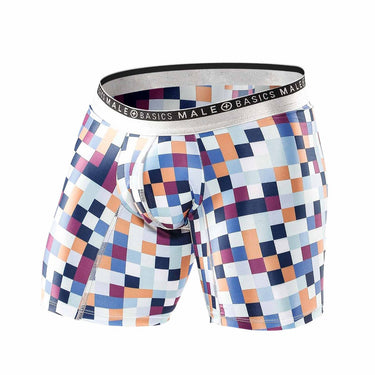 Boxer Brief - Malebasics Hipster Boxer Brief Pixels - Pixels - XL - MB202 - Pixels - XL - Malebasics - 3