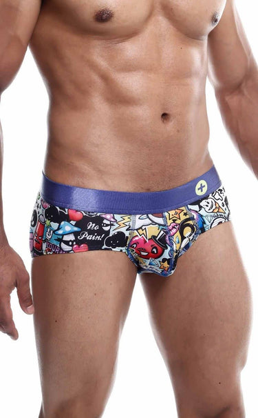 MaleBasics Hipster Brief Comics - MB203 - Cherries - S - 7